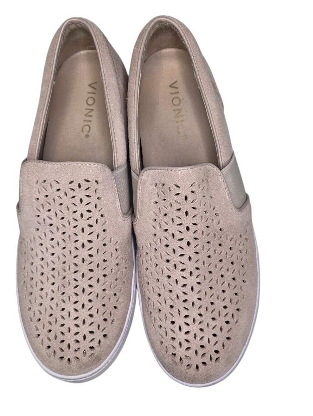 Vionic Kani Slip On Blush Light Pink Shoes Size 8 - Picture 2 of 8